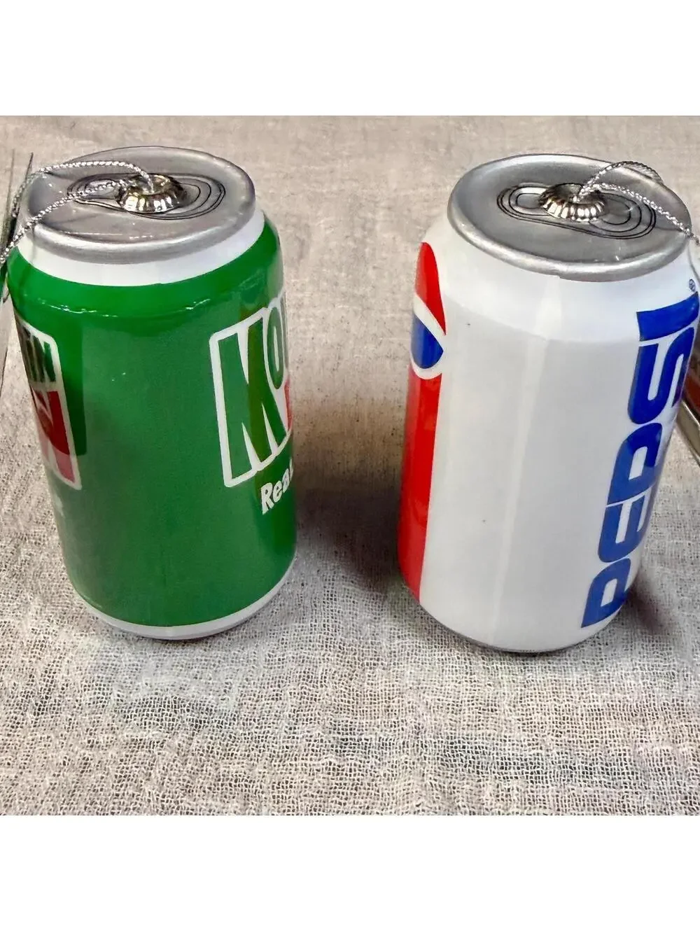 Pepsi or Mountain Dew Christmas Ornament - Your Choice